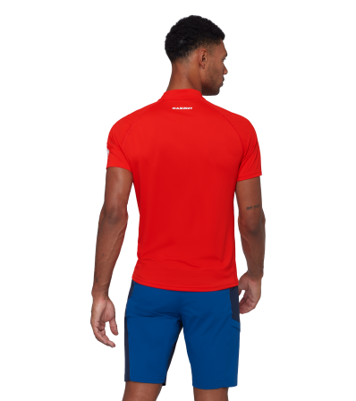Тениска Mammut Ducan FL Half Zip T-Shirt Men