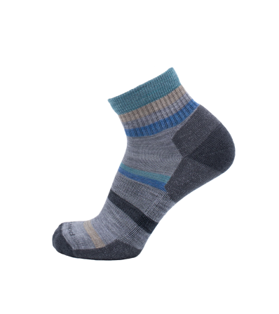 Чорапи Point6 Mixed Stripe Light 1/4 Crew