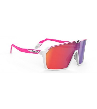 Слънчеви Очила Rudy Project Spinshield Multilaser Red Asian Fit White/Pink Fluo