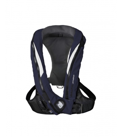Надуваема спасителна жилетка Baltic Athena 165 Auto Harness Blue/White 40-120 KG