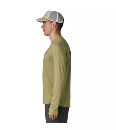 Блуза Patagonia Long-Sleeved Capilene Cool Sun Shirt - Fitz Roy Trout 40+ UPF M's