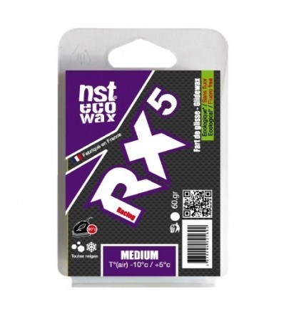 NST Ски вакса за Средна температура Блокче RX5 60GR