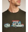 Тениска Icebreaker Merino 150 Tech Lite SS Tee Transportage M's