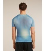 Тениска Icebreaker Merino Blend 75 Cool-Lite Featherlight SS Crewe AOP M's